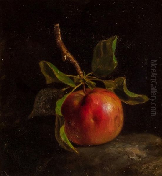 Apple Oil Painting by Henry Inman