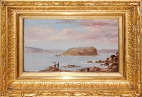 The Seaside Oil Painting by John O'Brien Inman