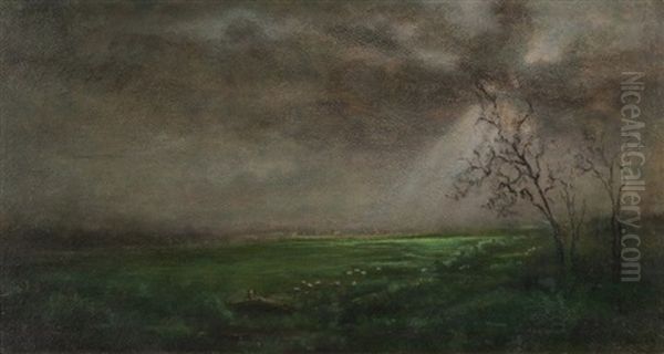 The Watch, 1926 Oil Painting by George Inness Jr.