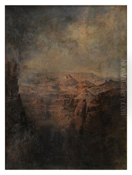 The Grand Canyon Oil Painting by George Inness Jr.