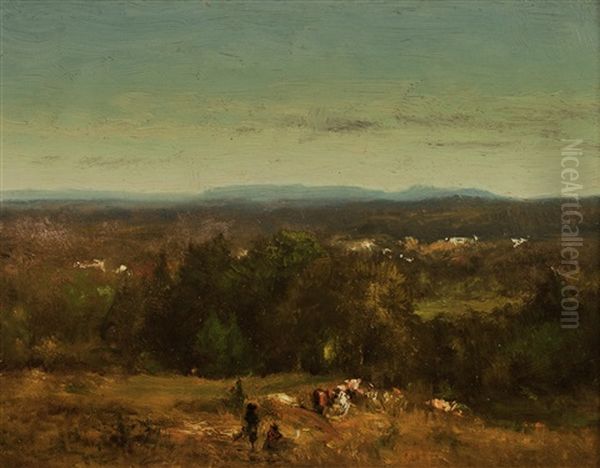 The Hunt Oil Painting by George Inness