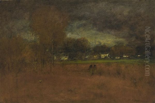 Evening, Montclair Oil Painting by George Inness