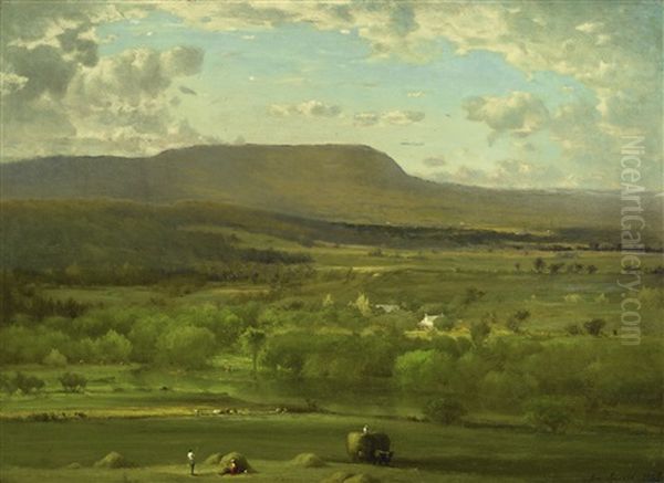 Leeds, New York Oil Painting by George Inness