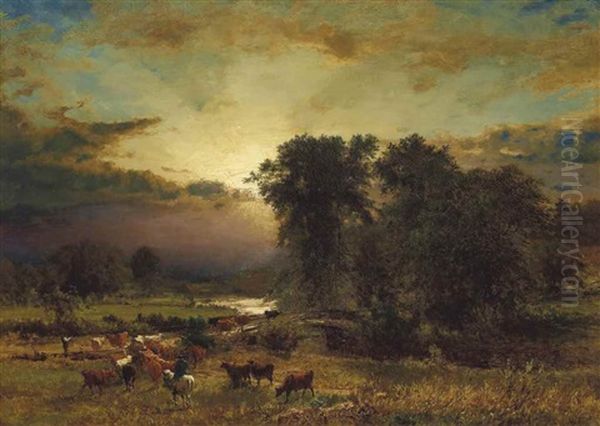 Light Triumphant Oil Painting by George Inness