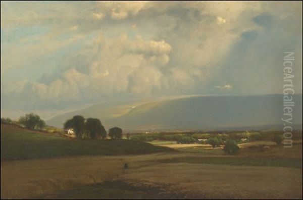 The Passing Shower Oil Painting by George Inness