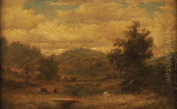 Hill And Vale Oil Painting by George Inness