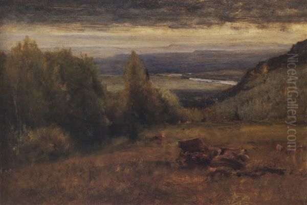 From The Shawangunk Mountains Oil Painting by George Inness