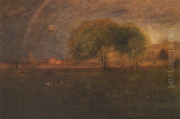 Montclair (the Rainbow) Oil Painting by George Inness