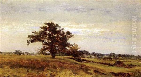 Summer Landscape Oil Painting by George Inness