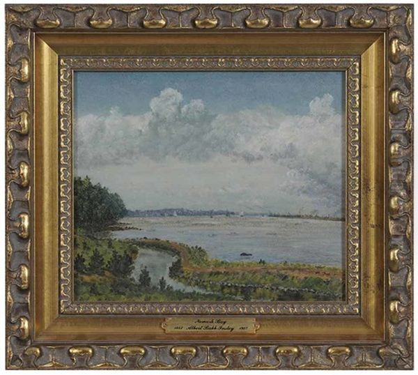 Newark Bay Oil Painting by Albert Babb Insley