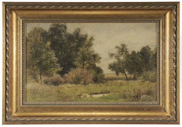 Connecticut Valley Oil Painting by Albert Babb Insley