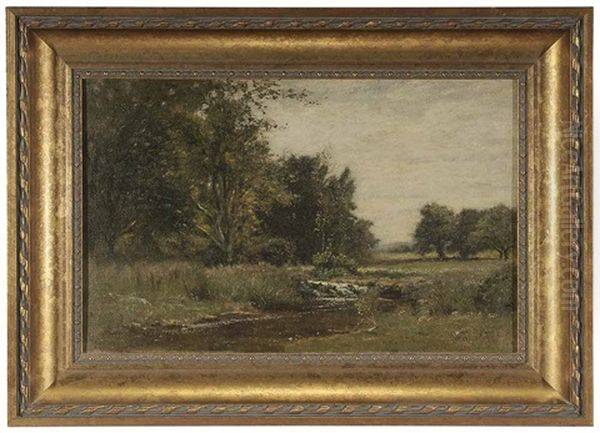 Near Nanuet, New York Oil Painting by Albert Babb Insley