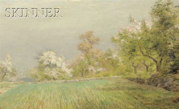 Spring Landscape Oil Painting by Albert Babb Insley