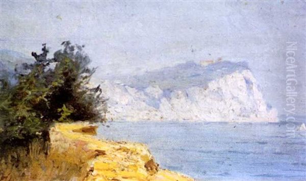 Rannikkomaisema (coastal View) Oil Painting by Ekaterina Feodorovna Ionge