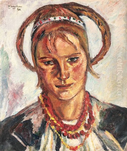 Martha Oil Painting by Petre Iorgulescu Yor