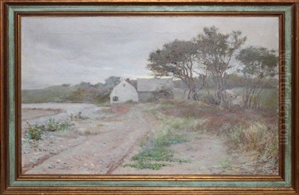 Farm Scene by Ernest Ludwig Ipsen