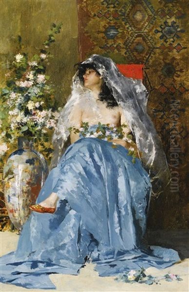 Reverie Oil Painting by Vincenzo Irolli