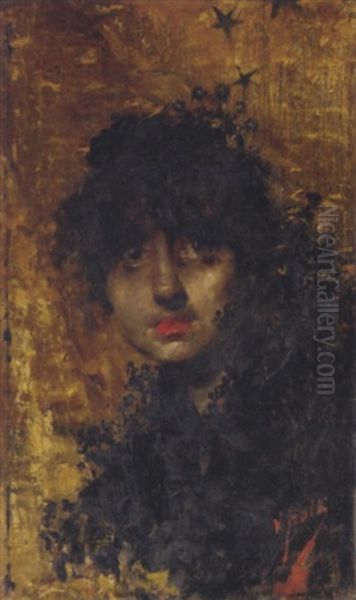 The Night Maiden Oil Painting by Vincenzo Irolli