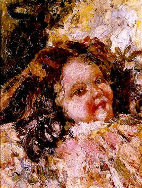 L'enfant Oil Painting by Vincenzo Irolli