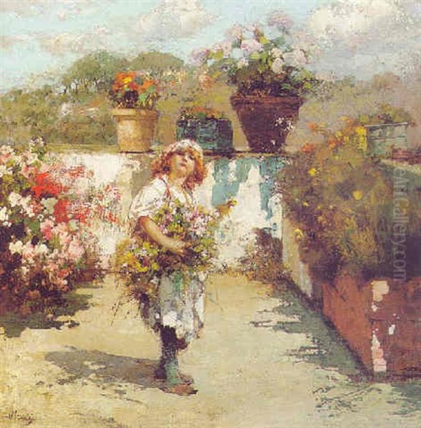 Primavera Oil Painting by Vincenzo Irolli