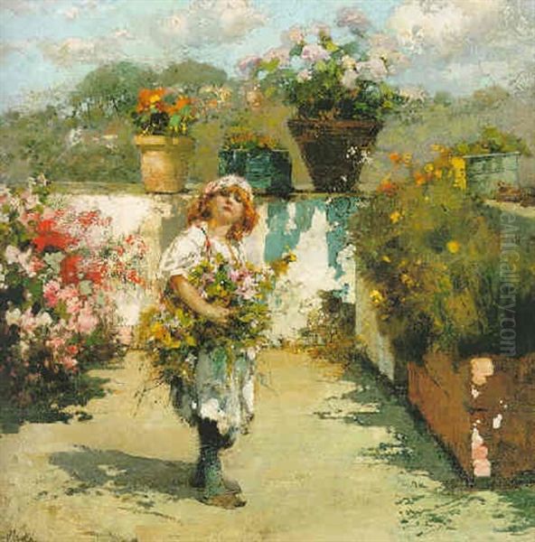 Primavera Oil Painting by Vincenzo Irolli