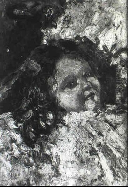 Visage D'enfant Oil Painting by Vincenzo Irolli