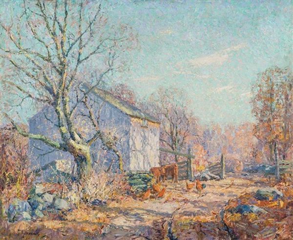 The Old Barn by Wilson Henry Irvine