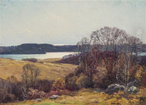 The River And Sound Oil Painting by Wilson Henry Irvine