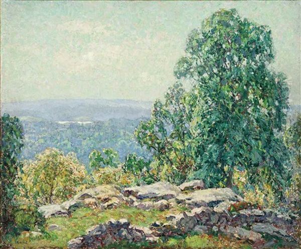 A September Day Oil Painting by Wilson Henry Irvine