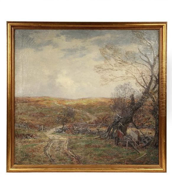 The Abandoned Cart Oil Painting by Wilson Henry Irvine