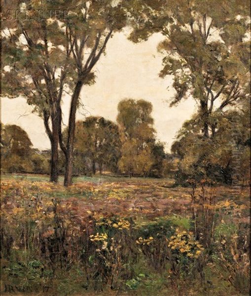 Summer Meadow Oil Painting by Wilson Henry Irvine