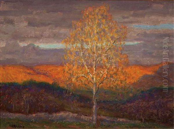 Valle Of The Blue, Kansas Oil Painting by Wilson Henry Irvine