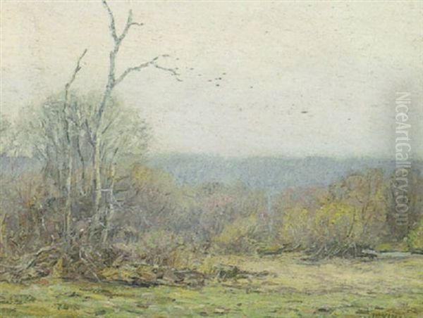 Early April, Lyme, Connecticut Oil Painting by Wilson Henry Irvine