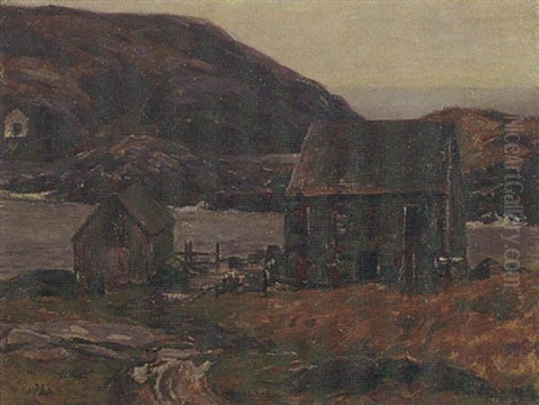 Maine Coast, Monhegan Oil Painting by Wilson Henry Irvine