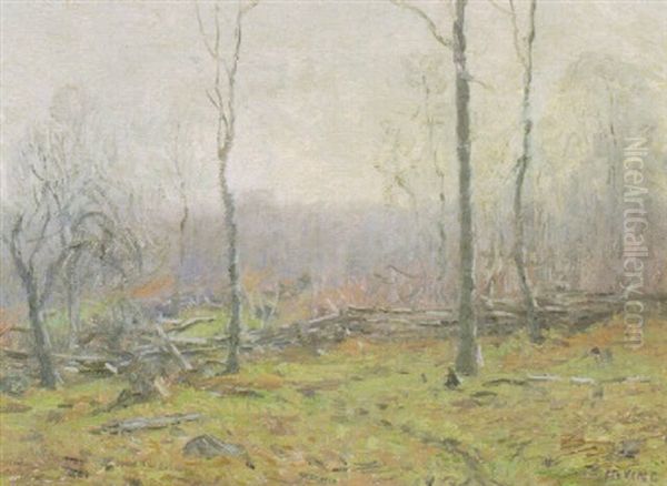 Landscape, Connecticut Oil Painting by Wilson Henry Irvine