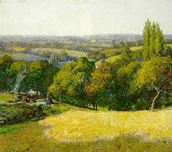 Landscape Oil Painting by Wilson Henry Irvine