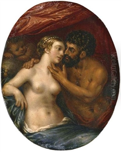 Venus And Mars Oil Painting by Pieter Fransz Isaacsz