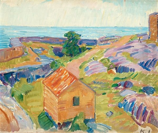 Kruthuset, Christianso Oil Painting by Karl Isakson