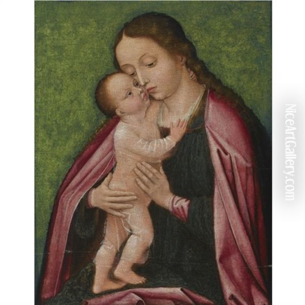 The Virgin And Child Oil Painting by Adriaen Isenbrant