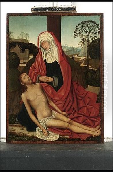 Pieta Oil Painting by Adriaen Isenbrant