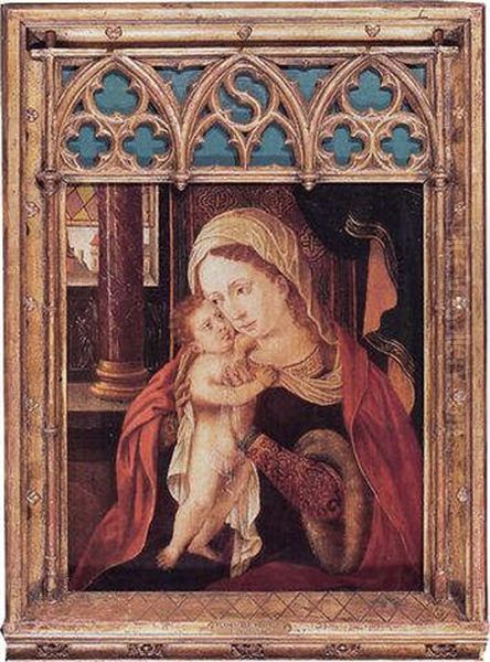 Madonna Mit Kind by Adriaen Isenbrant