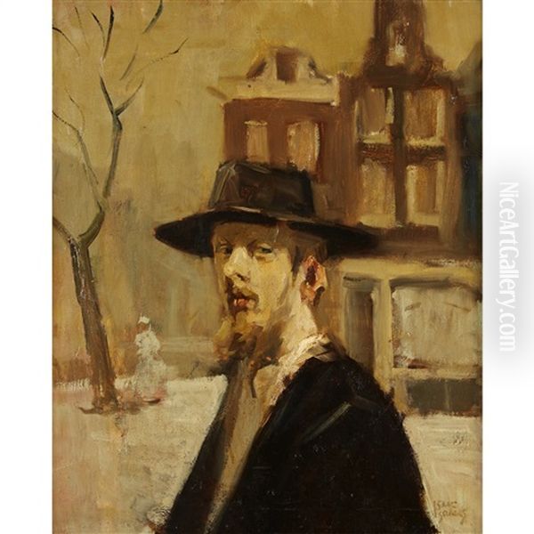 Rabbi In Amsterdam by Isaac Israels