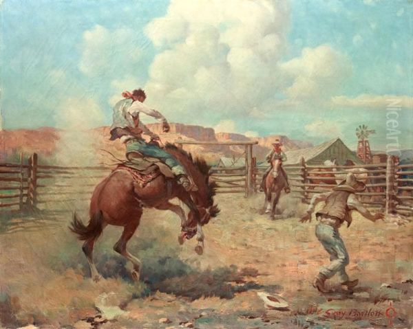 The Twister Oil Painting by Gray Bartlett