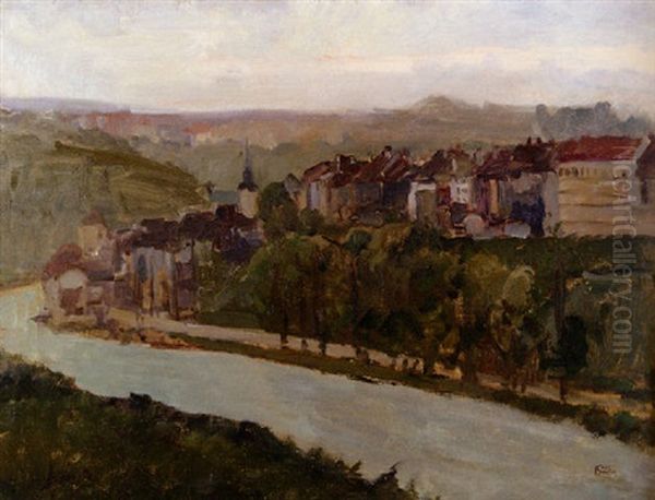 A View Of Bern Oil Painting by Isaac Israels