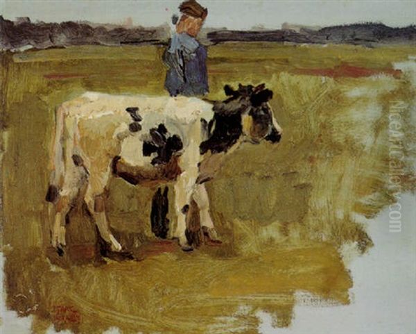 Landscape Oil Painting by Isaac Israels