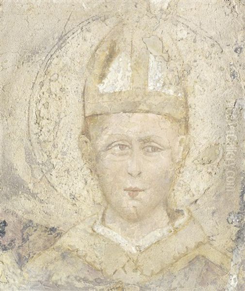 Saint Louis Of Toulouse Oil Painting by  Italian School-Rimini (15)