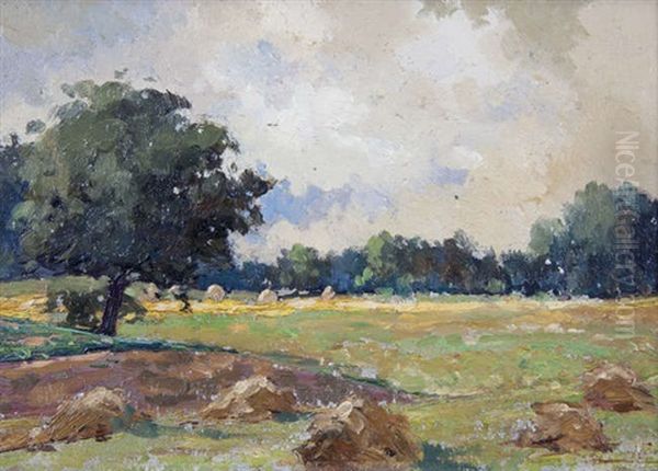 The Hayfield, Belvoir Park by Hans (Jean) Iten