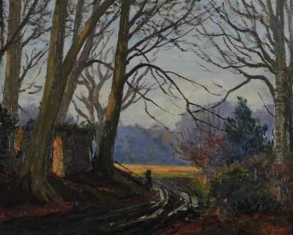 Belvoir Park, Belfast Oil Painting by Hans (Jean) Iten