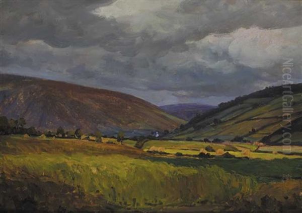 In The Glens Of Antrim Oil Painting by Hans (Jean) Iten