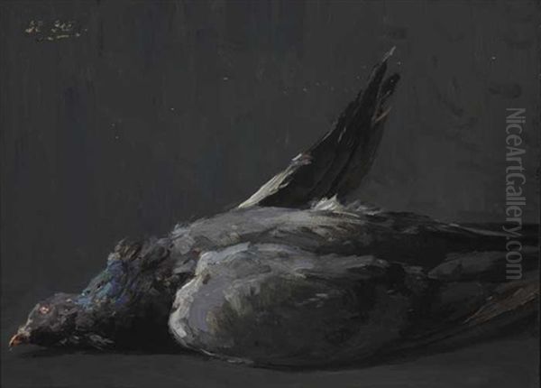 Dead Game Bird (study) Oil Painting by Hans (Jean) Iten